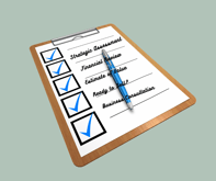 Checklist with items 2